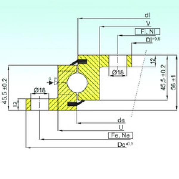 thrust ball bearing applications NBL.20.0644.200-1PPN ISB #1 image