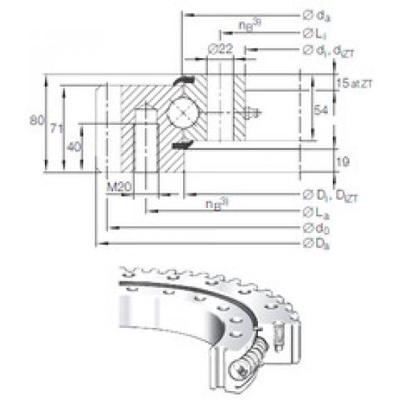 thrust ball bearing applications VSA 25 0855 N INA #1 image
