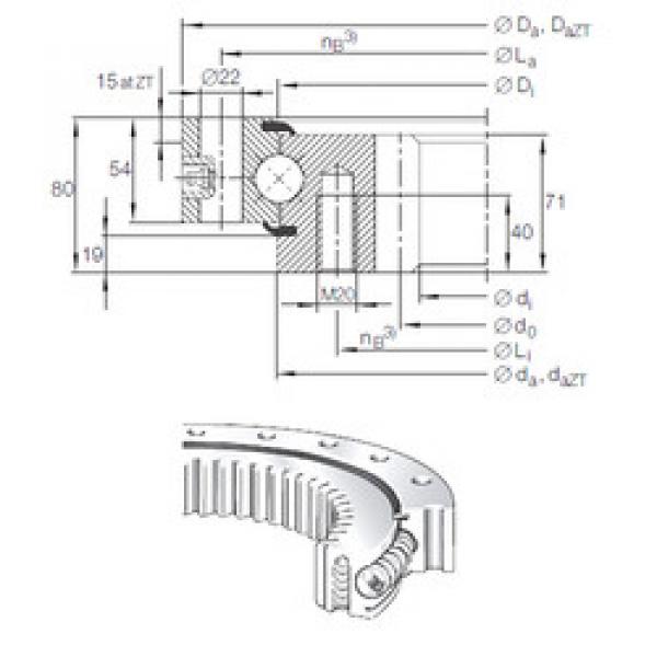 thrust ball bearing applications VSI 25 0755 N INA #1 image