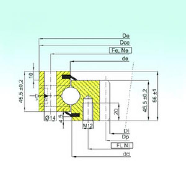 thrust ball bearing applications ZB1.20.0844.201-2SPTN ISB #1 image
