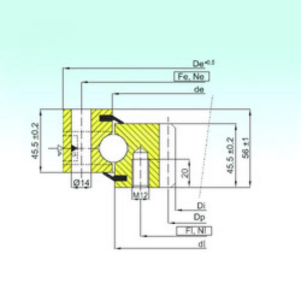 thrust ball bearing applications ZB1.20.0414.200-1SPTN ISB #1 image