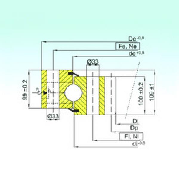 thrust ball bearing applications ZB1.50.1800.400-1SPPN ISB #1 image