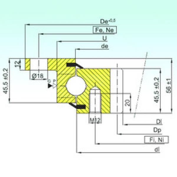 thrust ball bearing applications ZBL.20.0314.200-1SPTN ISB #1 image