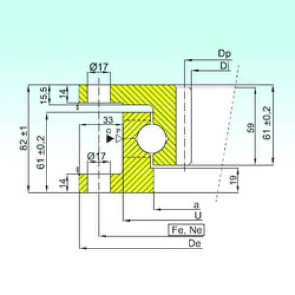 thrust ball bearing applications ZK.22.0700.100-1SPPN ISB #1 image