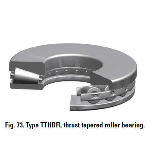 TTHDFL thrust tapered roller bearing D-3461-C #1 image