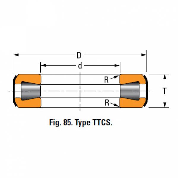 TYPES TTC, TTCS AND TTCL  TAPERED ROLLER BEARINGS T136 #1 image