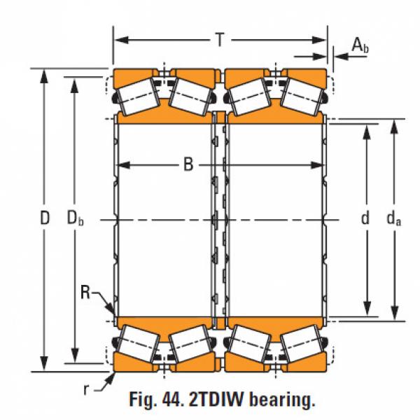 four-row tapered roller Bearings m280249dgwa m280210 #2 image