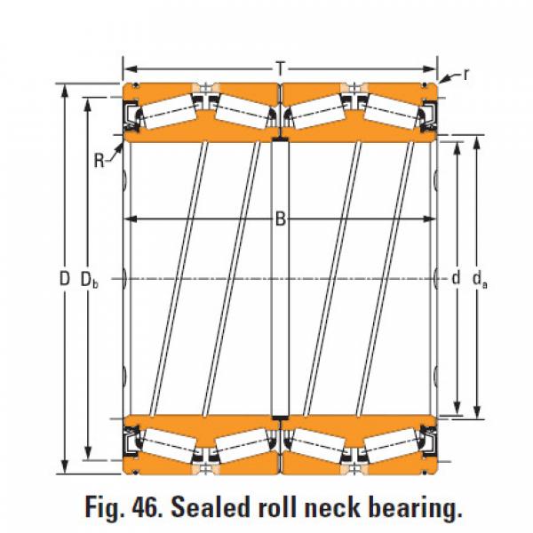 Timken Sealed roll neck Bearings Bore seal 752 O-ring #2 image