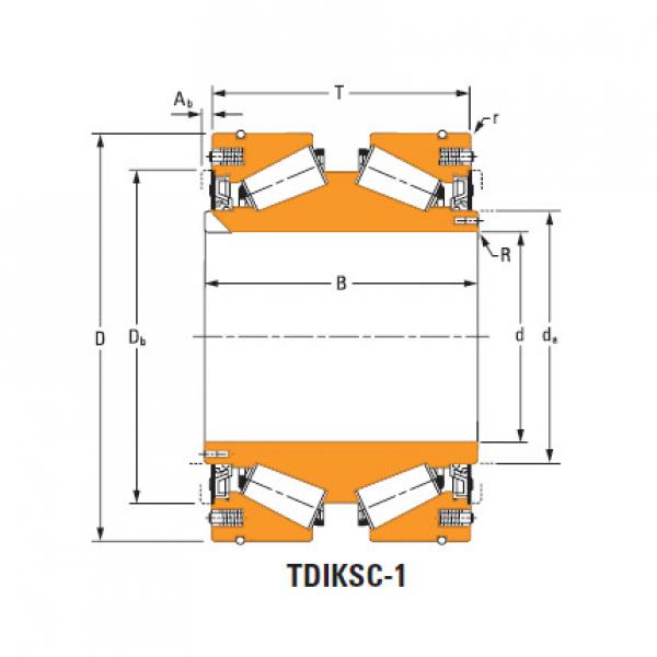 tdik thrust tapered roller bearings nP303656 nP322933 #1 image