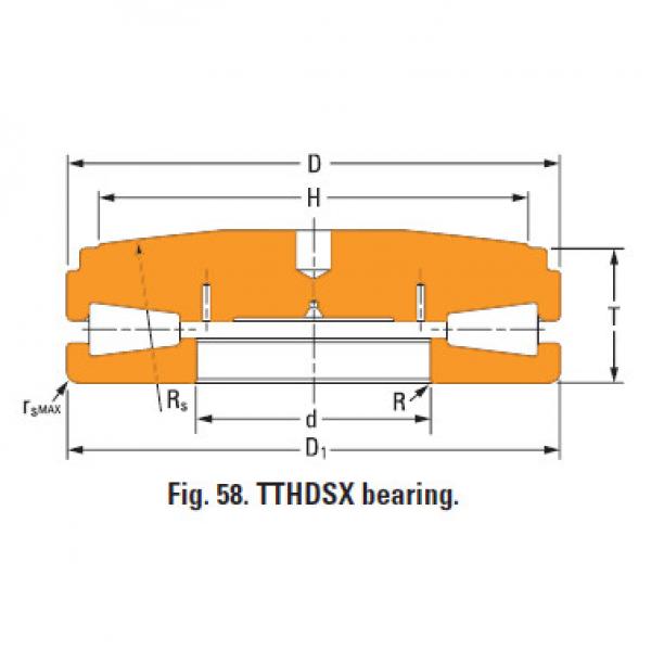screwdown systems thrust tapered bearings a-6639-a #1 image
