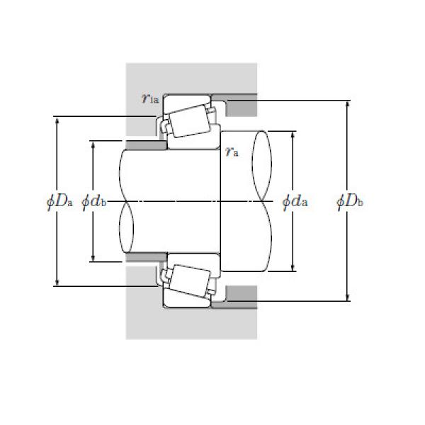 Single Row Tapered Roller Bearings NTN T-544091/544118 #2 image