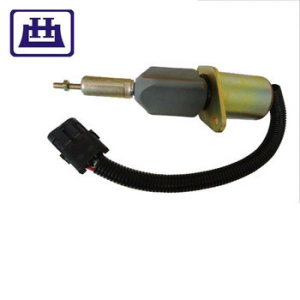 3930234 SA-4335-24 24V dc diesel engine pull generator Stop solenoid for 6CT 8.3 PC360-7 #1 image