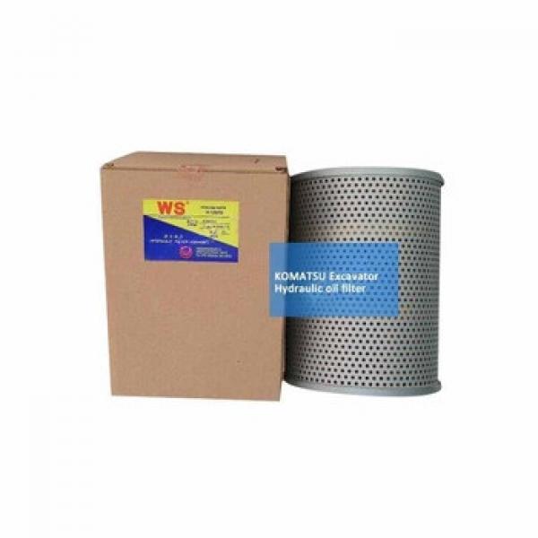 high efficiency fiber glass paper material H-1297/207-60-71181/HF35360 Hydraulic oil filter for PC200-7 excavator parts #1 image