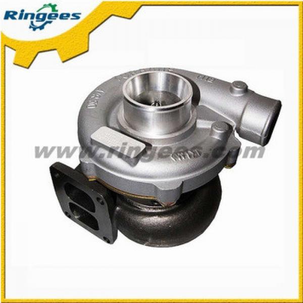 fast delivery Turbocharger suitable for Komatsu PC360-7 PC350-7 excavator, Turbo engine SAA6D114 #1 image