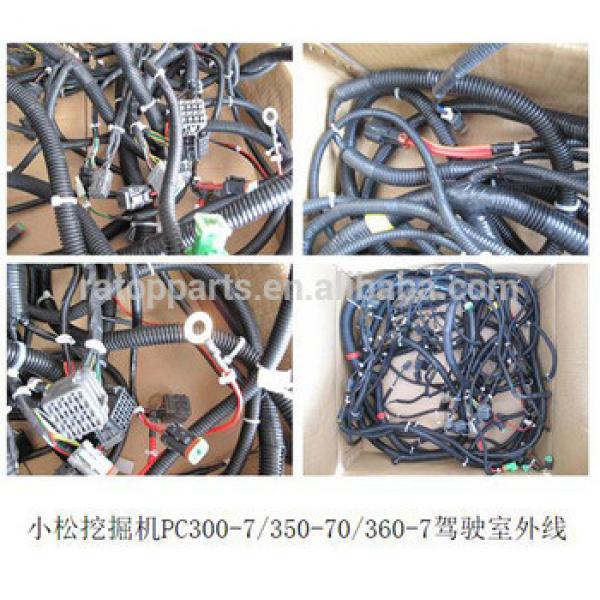 PC300-7 PC350-70 PC360-7 208-06-71113 Excavator Spare Parts Wiring Harness #1 image