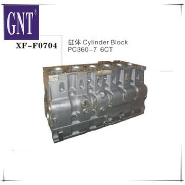 excavator cylinder block for PC360-7 6CT #1 image