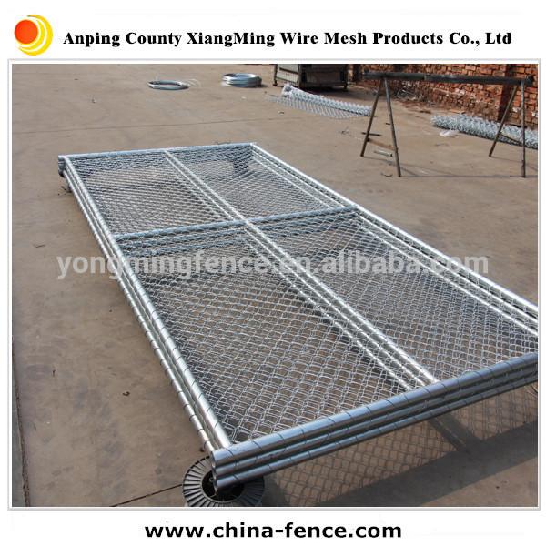 Xiangming galvanized chain link American standard galvanized temporary fence panels #4 image