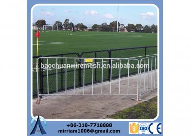 factory high quality hot sale good price durable and anti-rust used hot dipped gal metal Crowed Control Barrier event barrier #1 image