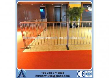 factory high quality hot sale good price durable and anti-rust used hot dipped gal metal Crowed Control Barrier event barrier #2 image