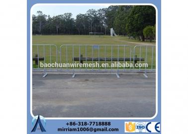 classical high quality hot dipped galvanized durable and anti-rust used metal Crowed Control Barrier event barrier #2 image