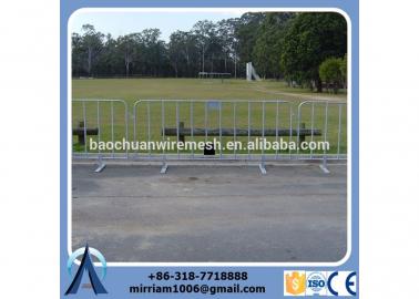 classical high quality hot dipped galvanized durable and anti-rust used metal Crowed Control Barrier event barrier #3 image