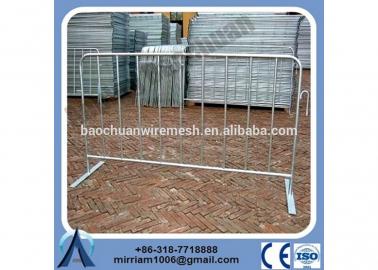 classical high quality hot dipped galvanized durable and anti-rust used metal Crowed Control Barrier event barrier #4 image