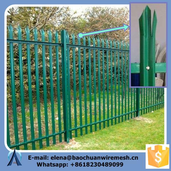 Rails 45 mm x 45 mm Steel Palisade Fence #2 image