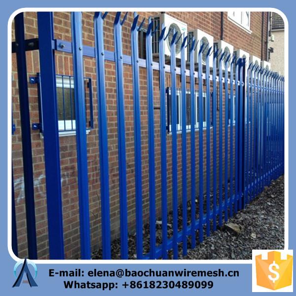Rails 45 mm x 45 mm Steel Palisade Fence #3 image