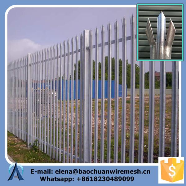 Rails 45 mm x 45 mm Steel Palisade Fence #4 image