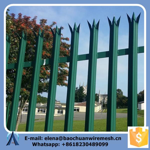 Rails 45 mm x 45 mm Steel Palisade Fence #5 image