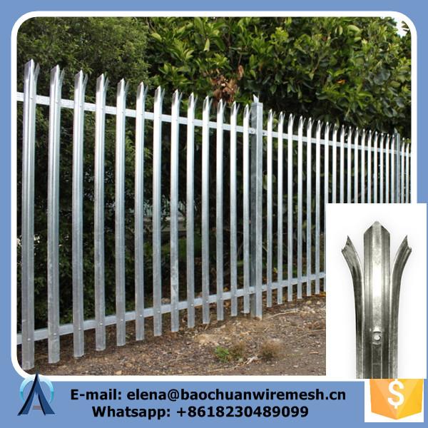 Posts 100 x 44 mm Steel Palisade Fence #1 image