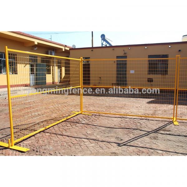 portable iron construction site temporary dog fence #2 image